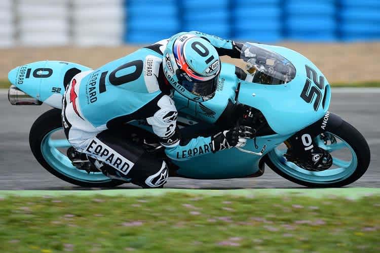 Danny Kent auf der Honda des Leopard-Teams