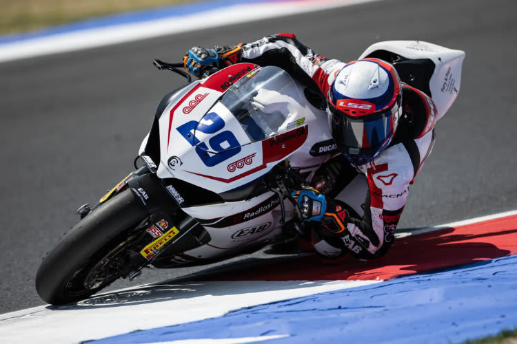 Harrison Voight hatte in Misano einen schwierigen Einstand