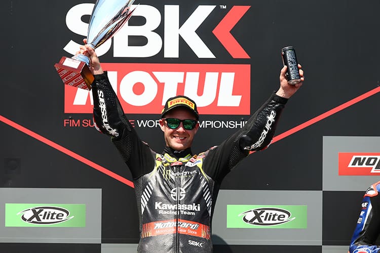 65. Superbike-Sieg für Jonathan Rea