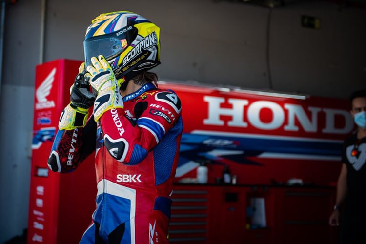 Honda-Werksfahrer Alvaro Bautista