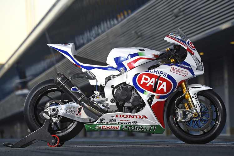 Die Honda Fireblade hat schon viele Jahre auf dem Buckel