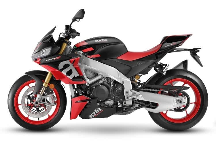 Aprilia Tuono V4: Fast alle Modifikationen der Supersport.Maschine RSV4 fliessen auch in den 2021er Jahrgang der Tuono ein