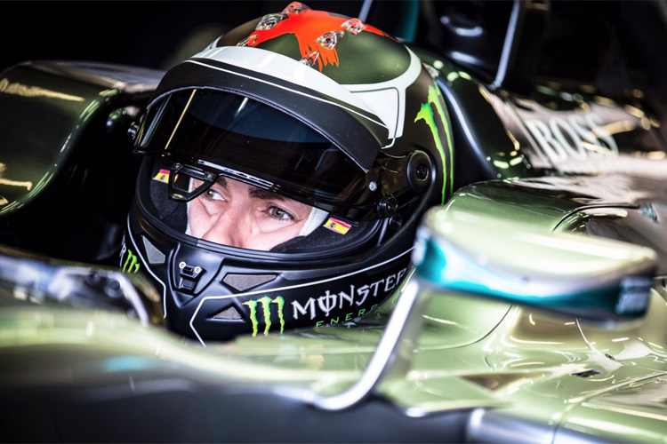 Jorge Lorenzo im Silberpfeil