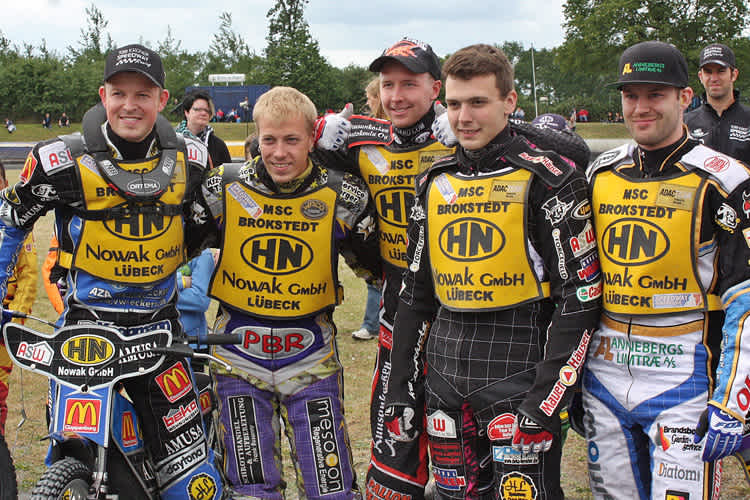 Das siegreiche Team aus Brokstedt