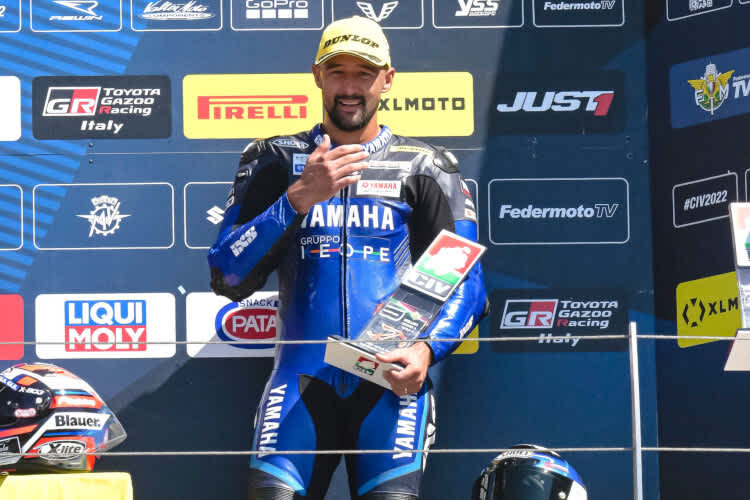 Randy Krummenacher: Dritter in Misano