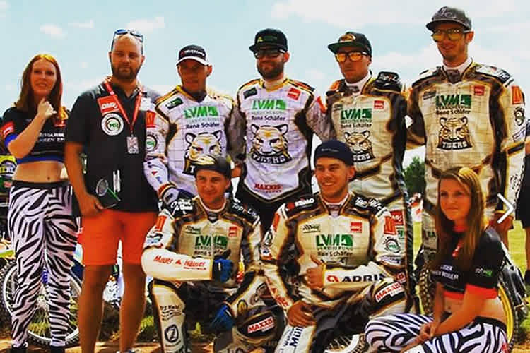 Das siegreiche Team der DMV White Tigers