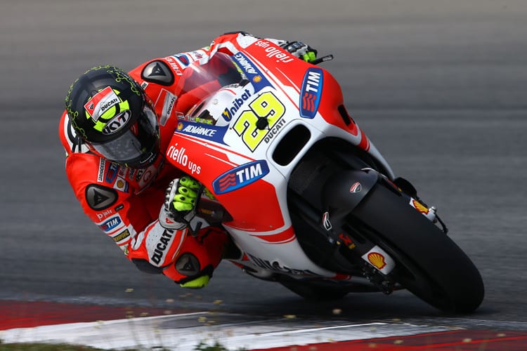 Andrea Iannone hofft für 2015 auf ein schnelleres Bike
