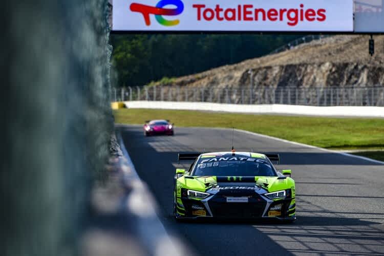 Diesen Audi R8 LMS GT3 evo II pilotiert Valentino Rossi