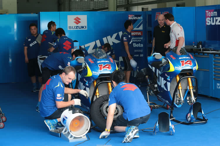 Suzuki-Box: Valencia-GP ist eingeplant