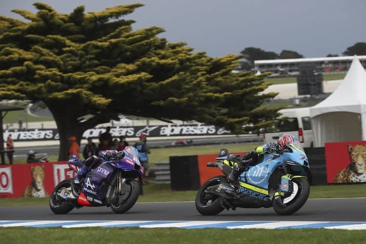 Aprilia-Pilot Ai Ogura war happy, dass ihm seine Hand in Australien keine Probleme bereitete