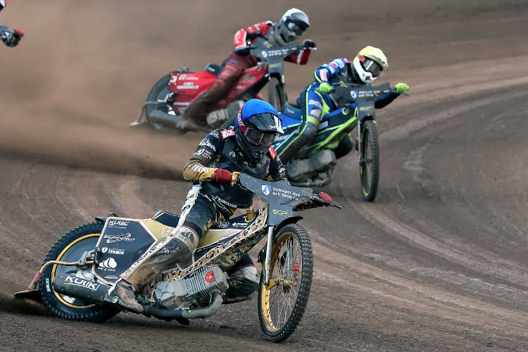 Norick Blödorn (vorne) war bereits im SGP2 nicht fit