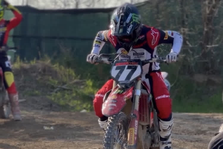 Ducati-Pilot Alessandro Lupino