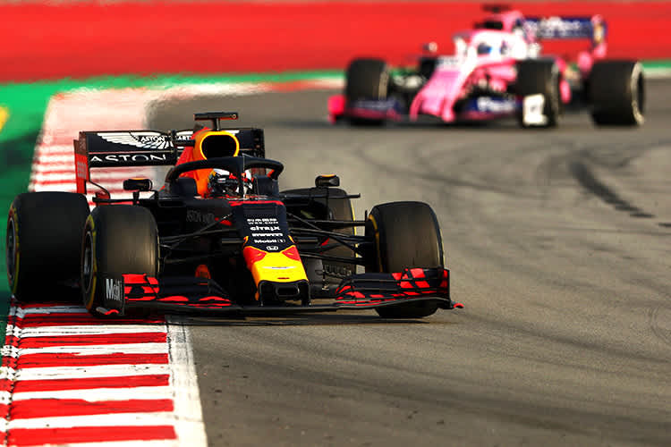 Der Red Bull Racing-Honda läuft gut