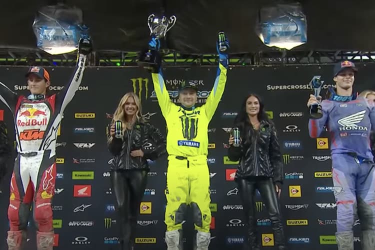 Cooper Webb gewann in Seattle vor Chase Sexton und Jett Lawrence