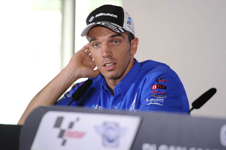 Alex De Angelis wollte die Aprilia-RS-GP-Maschinen von 2015