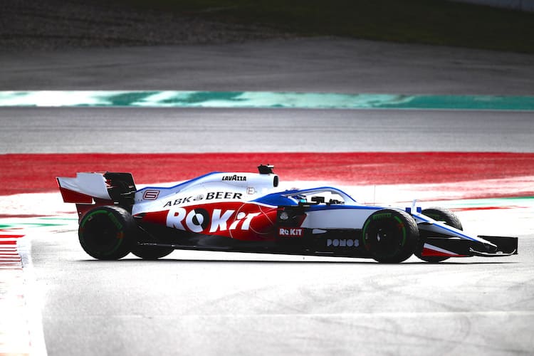 Nicholas Latifi nach seinem Dreher