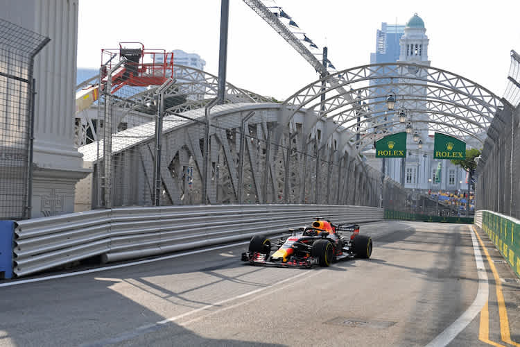 Daniel Ricciardo war im ersten freien Training der Schnellste