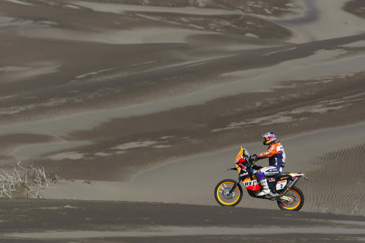 Coma dominierte die Dakar von der ersten Etappe an
