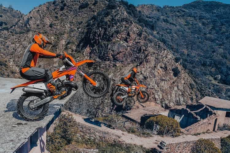 KTM Enduropalette 2024: Spektakulär in Szene gesetzt