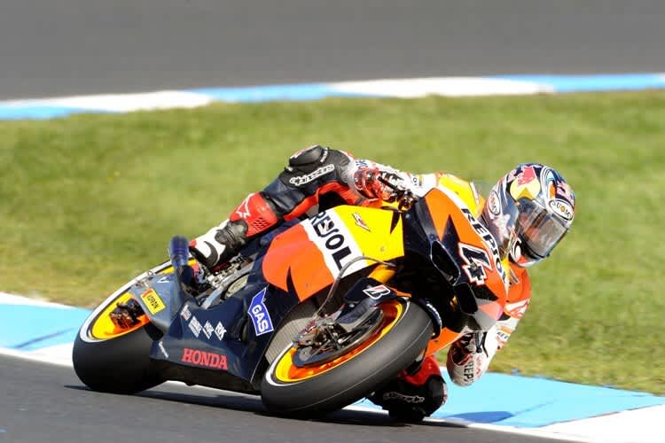 Dovizioso: 4 Rennen, 2 zweite Plätze, 2 Ausfälle