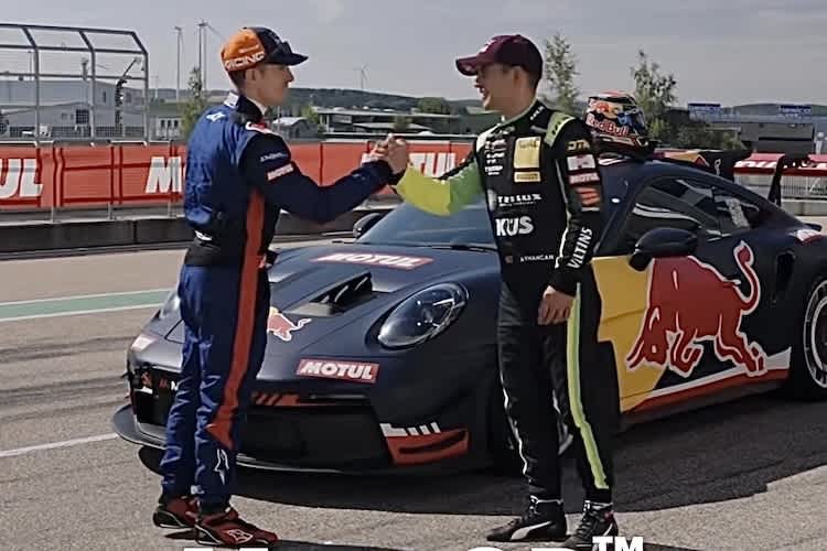 Maverick Vinales mit DTM-Ass Ayhancan Güven