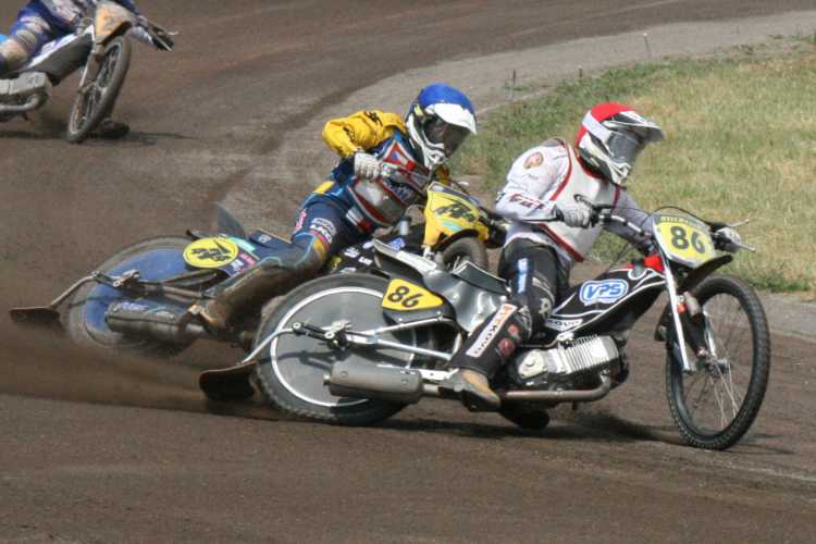 Sieger Josef Franc (444) hinter Hynek Stichauer