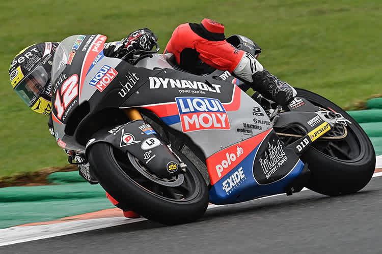 Tom Lüthi brillierte im Regen