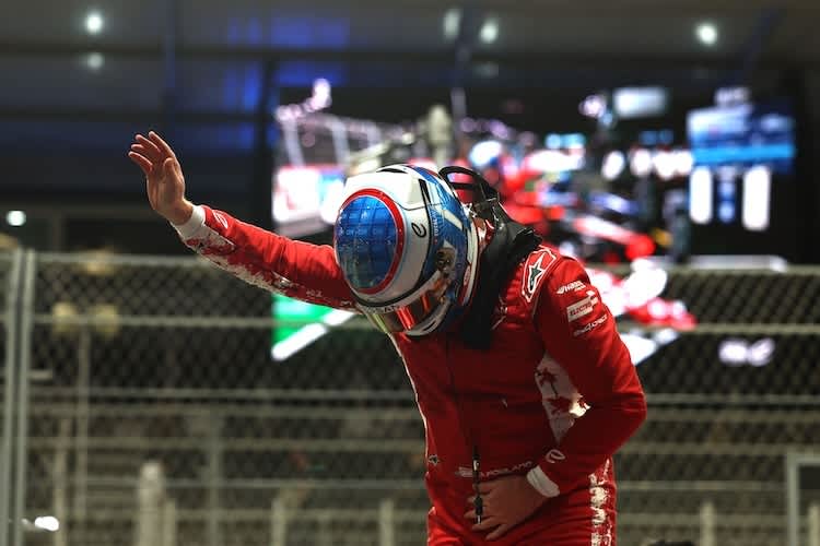 Oliver Rowland gewann das zweite Jeddah-Rennen