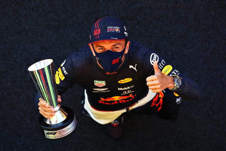 Alexander Albon nach seinem feinen dritten Platz in Mugello