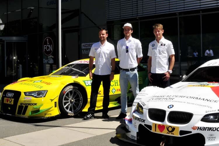 Jamie Green, Christian Vietoris und Marco Wittmann