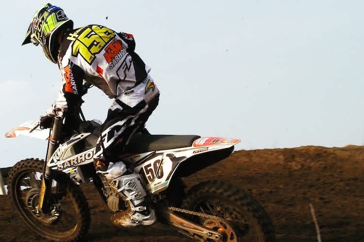 Angus Heidecke beim Wintercup in Dolle