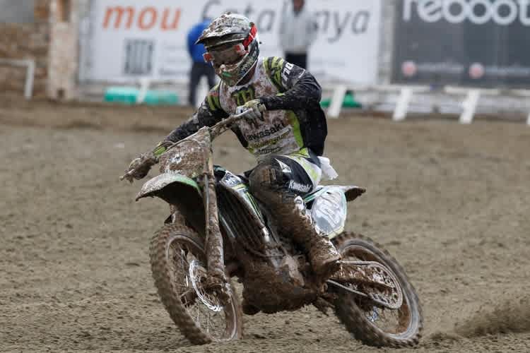 Frossard behielt im Schlamm die Oberhand