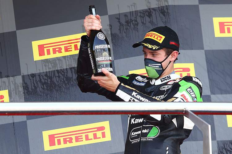 Philipp Öttl wurde in Jerez starker Dritter