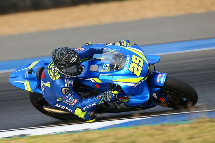 Andrea Iannone mit der Suzuki GSX-RR