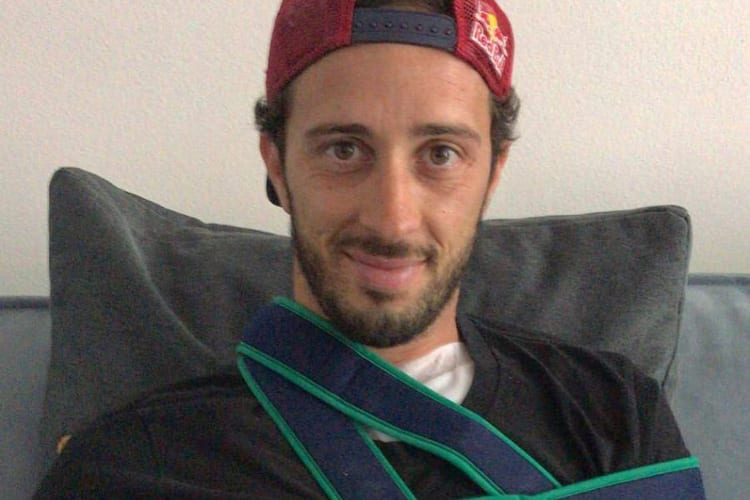 Andrea Dovizioso wurde aus dem Krankenhaus von Modena entlassen