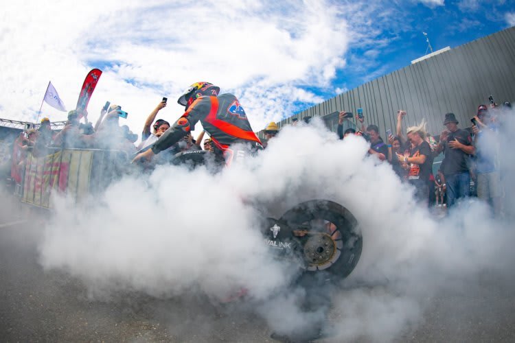 Jack Miller mit Burn-out ins parc ferme