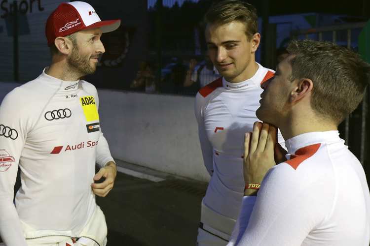 René Rast, Nico Müller und Robin Frijns