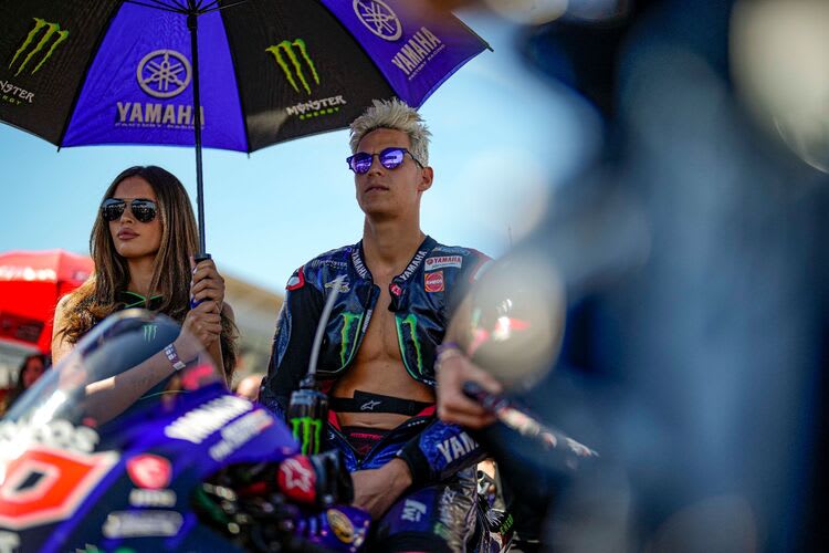 Fabio Quartararo konzentriert sich auf den Start