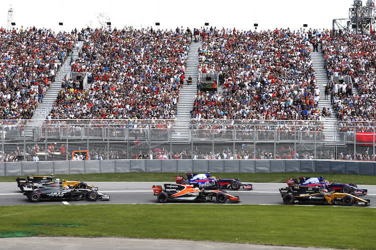 Renault, Toro Rosso, McLaren-Honda, Haas: Die übliche Balgerei im Mittelfeld