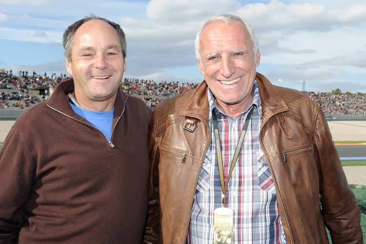 Gerhard Berger und Dietrich Mateschitz