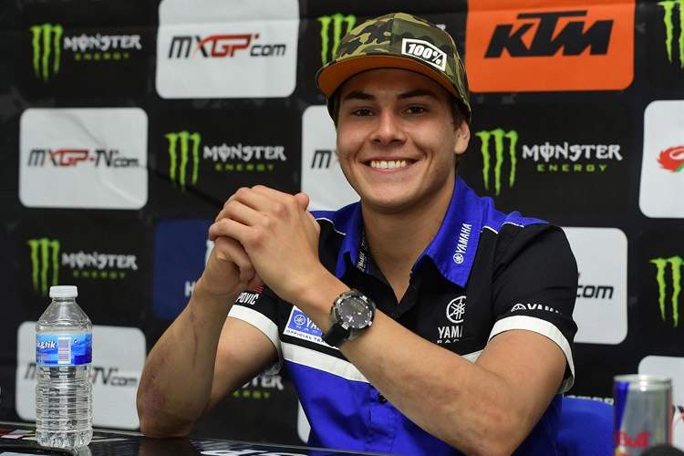 Valentin Guillod fährt 2016 im Team Kemea Yamaha 