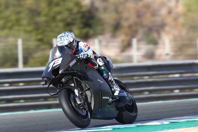 Jerez-Test: Alex Márquez auf dem Prototyp der 2022er-Honda