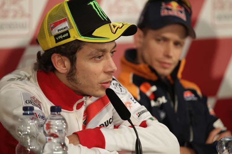 Valentino Rossi in Valencia