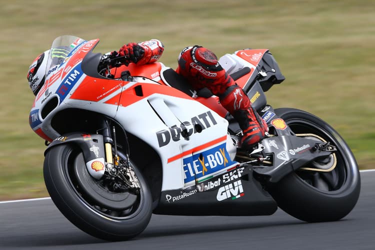 Jorge Lorenzo in Australien