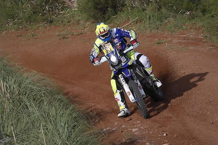 Die Sherco TVS mischt bei der Rallye Dakar auf vorderen Plätzen mit