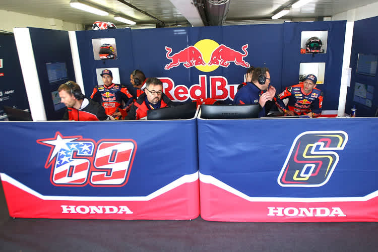 Nicky Hayden und Stefan Bradl sind derzeit etwas verloren