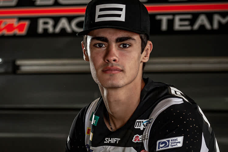 Lion Florian möchte in der MX2-WM starten
