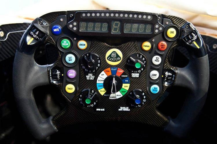 Kleines Display im Lotus