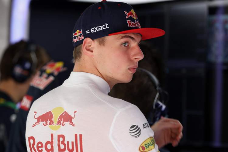 Max Verstappen: «Für uns ist es natürlich positiv, in der Startaufstellung gleich mit beiden Autos vor ihnen zu stehen»