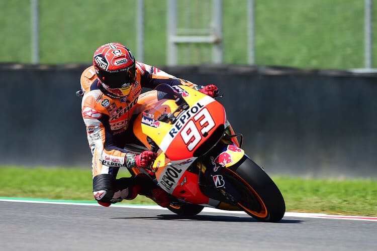 Marc Márquez stürzte im vierten Training
